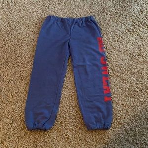 Crop sweatpants